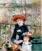 On the Terrasse, Pierre Auguste Renoir